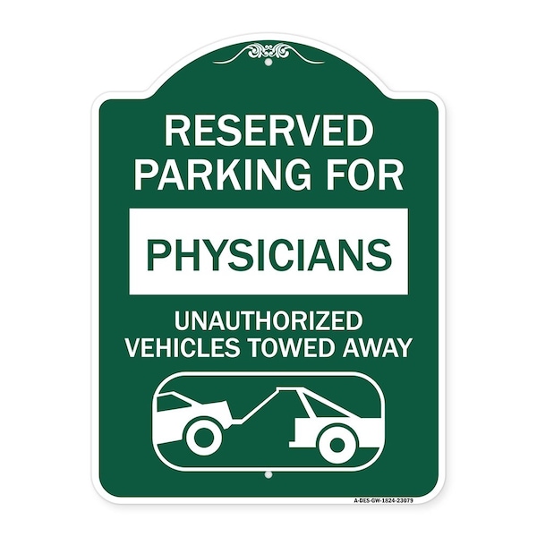 Reserved Parking for Physicians Unauthorized Vehicles Towed Away, A-DES-GW-1824-23079